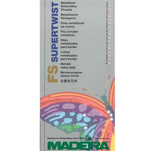 [Madeira-001FS73] Karta kolorów Supertwist & FS