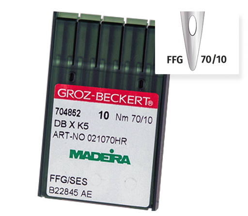 [Madeira-021070HR] Igły DBXK5 FFG 70/10 - 100 szt.