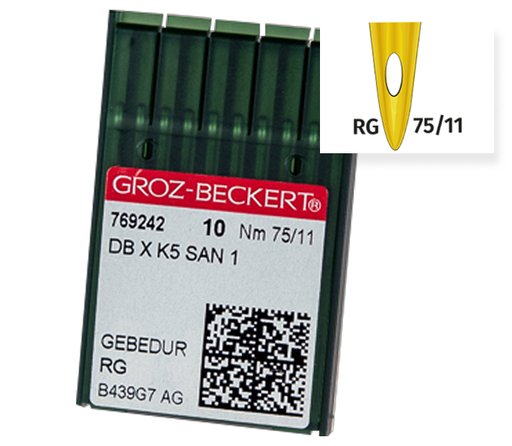 [Madeira-022075RG] Igły DBXK5 SAN 1 RG 75/11 - 100 szt.