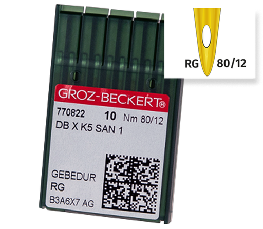 [Madeira-022080RG] Igły DBXK5 SAN 1 RG 80/12 - 100 szt.