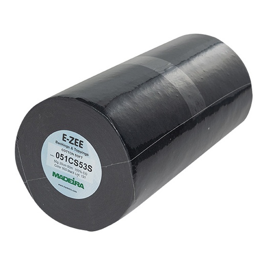 [Madeira-051CS53S] E-ZEE Cotton Soft 50g - 6 x 30cm x 50m - Kolor czarny 