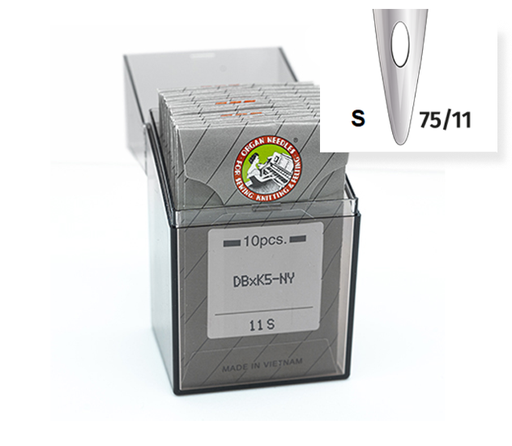 [Madeira-028075S] Igły DBxK5-NY S 75/11 - 100 szt.
